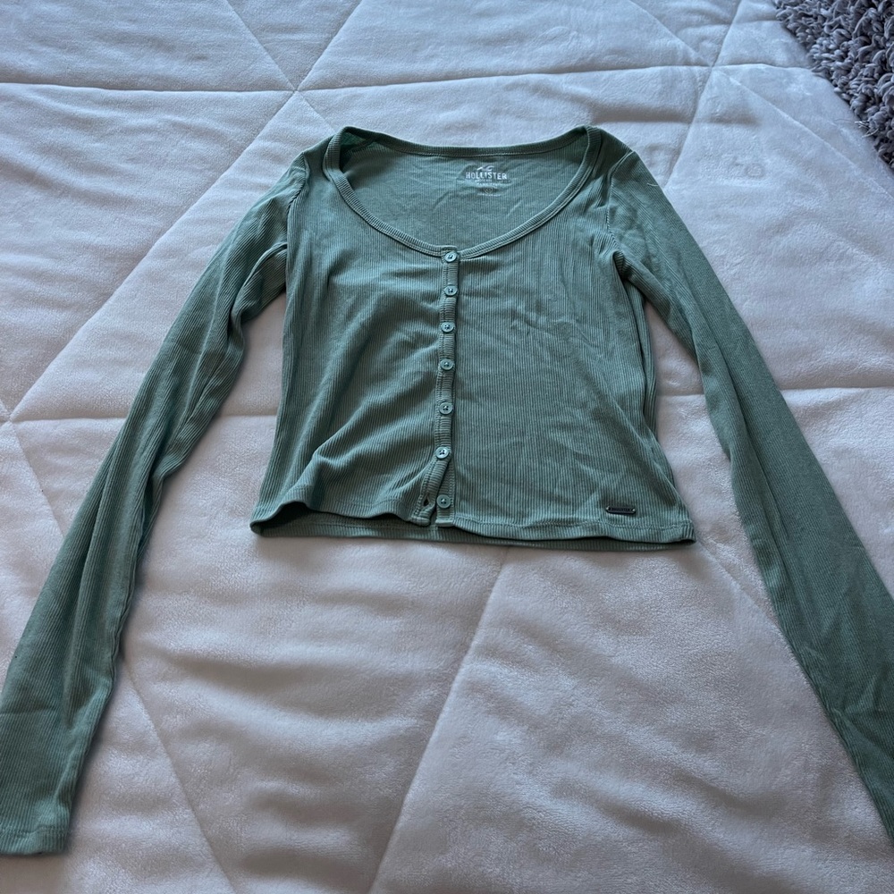 Womens Cropped long sleeve